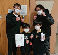 ブレイブ大会後の集合写真o(^o^)o