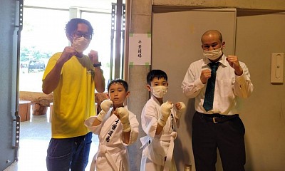 試合後の集合写真！