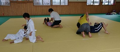 老若男女でハッスル寝技(^^)/